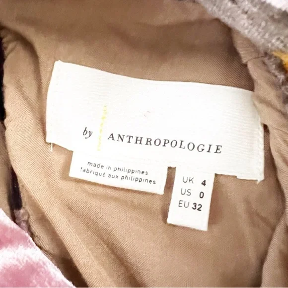 Anthropologie Layla Leopard Print Velvet Shift
Dress Size 0 - Picture 4 of 4